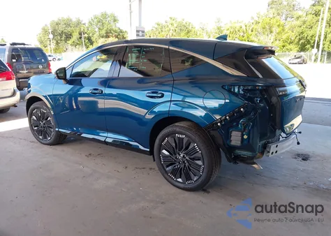 2025 Nissan Murano Platinum from USA, damaged, VIN 5N1AZ3DT2SC112599